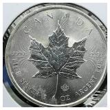 2014 Canada $5 Silver Maple Leaf 1 t oz.