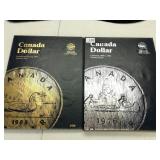 (2) Canadian Dollar Books (17 Coins)