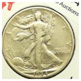 1934 S Walking Liberty 50c