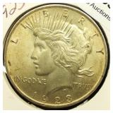 1923 Peace Dollar