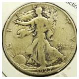 1927 S Walking Liberty 50c