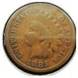1885 Indian Head Penny 1c