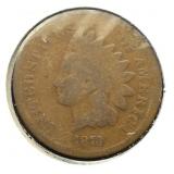 1873 Indian Head Penny 1c AG CoinSnap Open 3