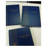 (3) Partial 1909-1940s Wheat Penny Books