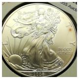 2008 Walking Liberty Dollar 1 Troy Oz