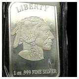 Liberty .999 Fine Silver 1 Troy Oz