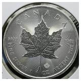2020 Canada $5 Silver Maple Leaf 1 t oz.
