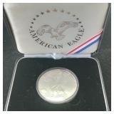 2004 American Eagle Silver Dollar .999 1 Troy Oz