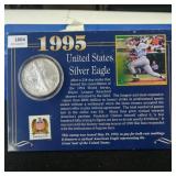 1995 United States Silver Eagle .9993