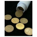 (21) $1 Canadian Coins
