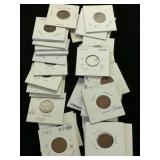 (35+/-) 1940s Canadian Pennies