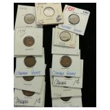 (15) 1930s Canadian Pennies