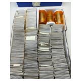Flat of 360+ Mexican Coins & 3 Tubes of Coins