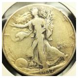 1937 Walking Liberty 50c