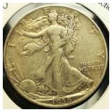1938 Walking Liberty 50c