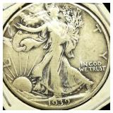 1939 D Walking Liberty 50c