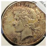 1926 S Peace Dollar $1