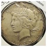 1925 S Peace Dollar $1