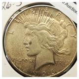1926 S Peace Dollar $1
