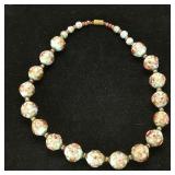 Murano Glass Bead Necklace