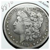1881 O Morgan $1