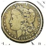 1897 O Morgan Dollar