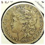 1890 O Morgan Dollar