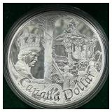 2002 CANADA $1 QUEEN ELIZABETH GOLDEN JUBILEE