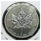 2013 Canada $5 Silver Maple Leaf 1 t oz.