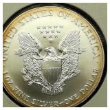 2001 Walking Liberty Dollar 1 Troy Oz