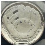 2014 S 50c PR69 DCAM ANACS National Baseball HOF