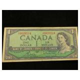1954 VF Prefix Canadian Dollar