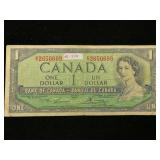 1954 Canada Dollar $1 Lawson