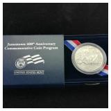 2007 Jamestown 400th Anniversary Silver Dollar