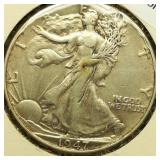 1947 Walking Liberty 50c
