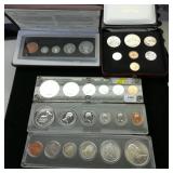 (5) Canadian Mint Sets 1962-1998 (some silver)