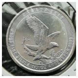 2015 CANADA $2 SILVER COIN BALD EAGLE