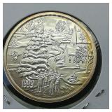 1999 Troy Ounce .999 Silver Round
