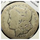 1885 O Morgan Silver Dollar $1