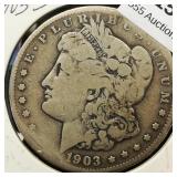 1903 S Morgan Silver Dollar $1