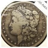 1898 S Morgan Silver Dollar $1