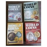 1701-2011 (4) World Coin Books by Cuhaj Michael