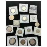 7.55 oz Mixed Lot of Silver International Coins
