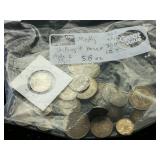 5.8 oz 1910s-60s Shillings & Pence