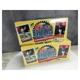 (2) Sealed 1995 Bazooka MLB Baseball Complete Sets