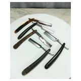 (5) Straight Razors (Various Condition)