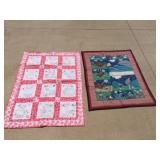 (2) Baby / Lap Quilts