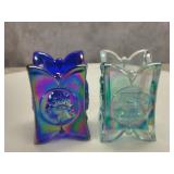 (2) Bicentennial Joe St. Clair Toothpick Holders