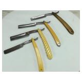 (4) Straight Razors (Various Conditions)