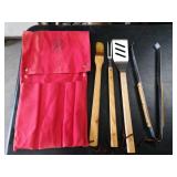 Marlboro Country Store BBQ Set With Apron Holder